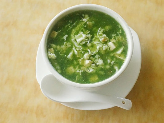 Spinach and Seafood Soup